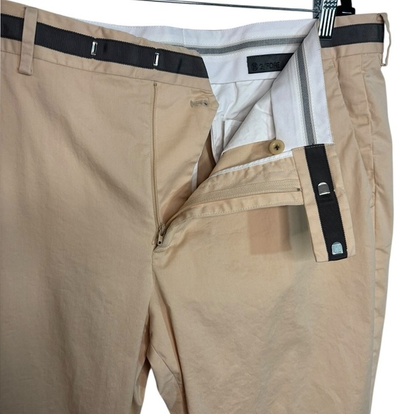 G/Fore Men's Golf Performance Khaki Pants Slacks Size 38 Ribbon Waist Classic - Picture 9 of 16